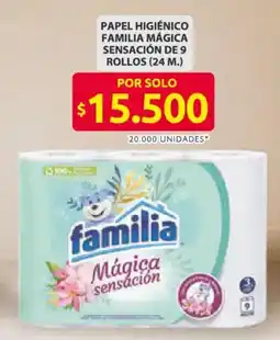 Ara Familia papel higiénico mágica sensación oferta