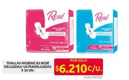 Ara Toallas higiénicas rosé delgadas/ultradelgadas oferta