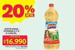 Ara Diana - aceite vitamina a y d oferta