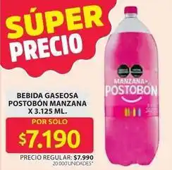 Ara Postobón - bebida gaseosa manzana oferta