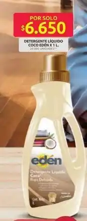 Ara Eden - detergente liquido coco oferta
