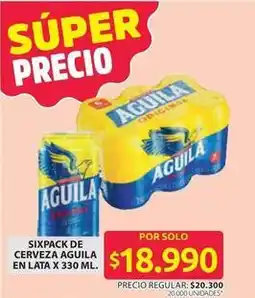Ara Águila - cerveza aguila original oferta