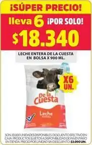 Ara Cuesta - leche entera oferta