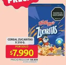 Ara Kellogg's - cereal zucaritas oferta