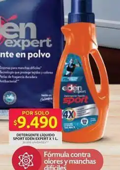 Ara Expert - detergente líquido sport eden expert oferta