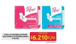 Ara Rose & rose - toallas higi enicas delgadas/ultradelgadas oferta