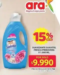 Ara Suavitel - suavizante fresca primavera oferta