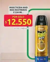 Ara Raid - insecticida max rastreros oferta