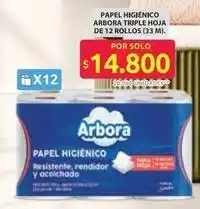 Ara Papel higiénico triple hoja oferta