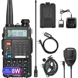 Falabella Radio Walkie Talkie Baofeng Recargable UV-5RL 1 Unidad oferta