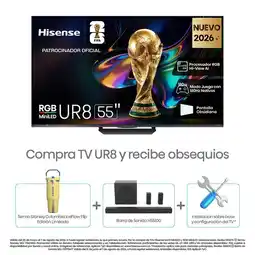 Falabella Televisor | 55 Pulgadas | RGB MiniLED 180 Hz | UR8SG oferta