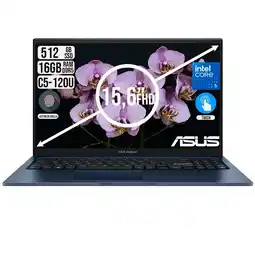 Falabella Portatil VivoBook Core 5 120U Ssd 512GB Ram 16Gb Fhd 15.6 TOUCH oferta