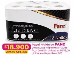 Belalcazar Fanz Papel Higiénico Ultra Suave oferta