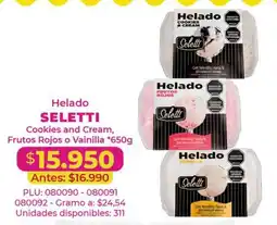 Belalcazar Helado Seletti oferta