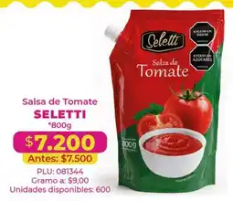 Belalcazar Seletti salsa de tomate oferta