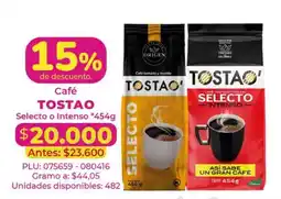 Belalcazar Tostao cafe tostado y molido oferta