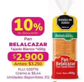 Belalcazar Pan Belalcazar oferta