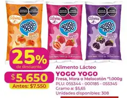Belalcazar Alpina Yogo Yogo oferta