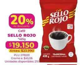 Belalcazar Café Sello Rojo oferta