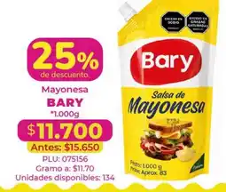 Belalcazar Bary salsa de mayonesa oferta