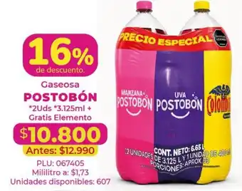 Belalcazar Postobón gaseosa oferta