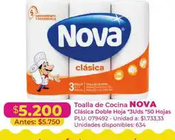 Belalcazar Nova Toalla de Cocina Clásica Doble Hoja oferta