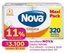 Belalcazar Nova servilleta clásica oferta