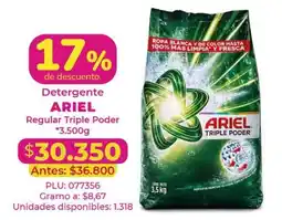 Belalcazar Ariel detergente regular triple poder oferta