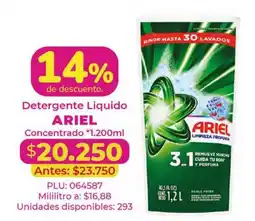 Belalcazar Detergente Liquido Ariel oferta