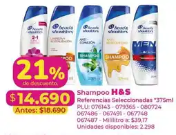 Belalcazar Shampoo H&S oferta
