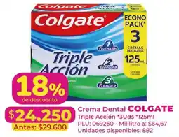 Belalcazar Colgate Crema Dental Triple Acción oferta