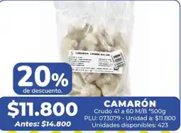 Belalcazar Camarón oferta