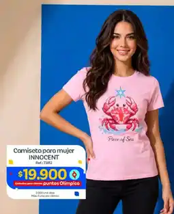 Olímpica Innocent camiseta para mujer oferta