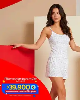 Olímpica Pijama short para mujer oferta