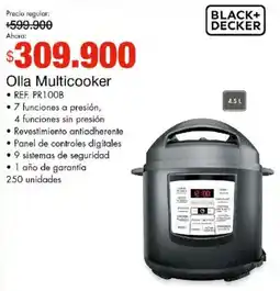 Metro Black+Decker olla multicooker oferta