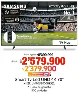 Metro Samsung Smart Tv Led Uhd 4k 70" oferta