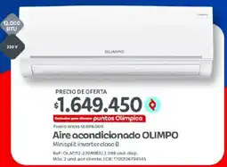 Olímpica Aire acondicionado OLIMPO oferta