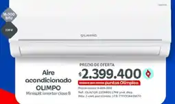 Olímpica Aire acondicionado Olimpo oferta