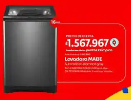Olímpica Lavadora MABE oferta