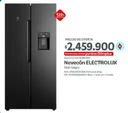 Olímpica Electrolux nevecón side negro oferta