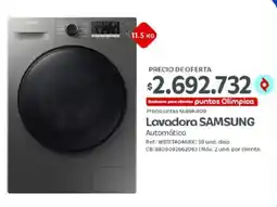 Olímpica Lavadora Samsung Automática oferta