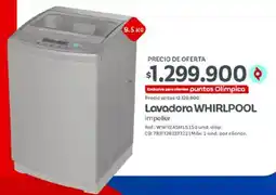 Olímpica Whirlpool lavadora impeller oferta