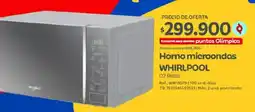 Olímpica Whirlpool horno microondas 0.7 plato oferta
