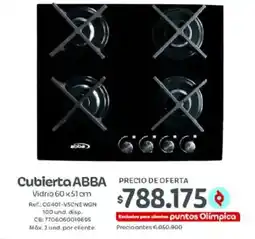Olímpica Cubierta Abba oferta