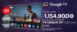 Olímpica Caixun Smart TV UHD LED 50" oferta