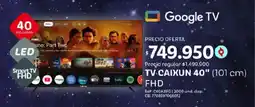 Olímpica Caixun Smart TV LED 40" oferta