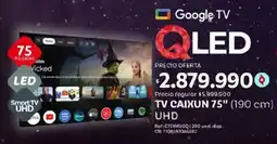 Olímpica Caixun Smart TV 75" oferta