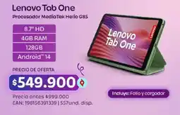 Olímpica Lenovo Tab One oferta