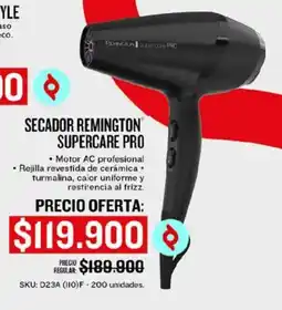 Olímpica Remington secador supercare pro oferta