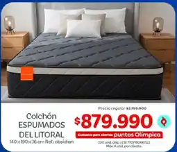 Olímpica Colchón espumados del litoral oferta